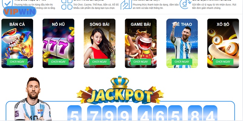 VIPWIN mang đến kho trò chơi khổng lồ