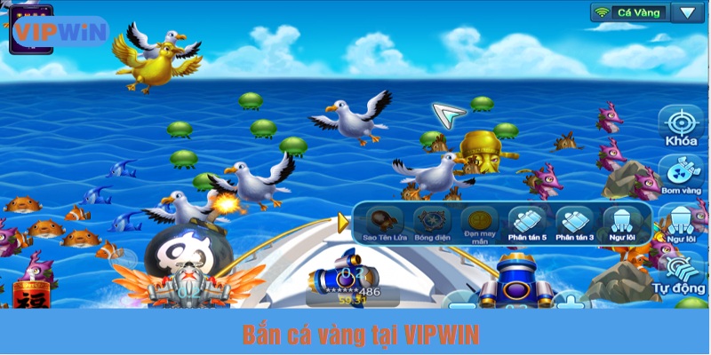 Bắn cá vàng là tựa game hấp dẫn tại VIPWIN