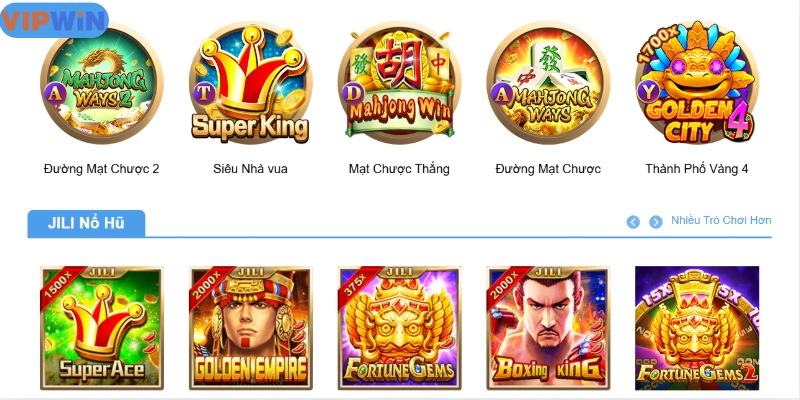 VIPWIN còn tập trung vào chất lượng sảnh cược