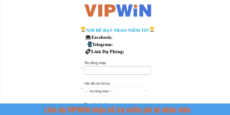Live chat là công cụ hỗ trợ trực tuyến ngay trên trang chủ VIPWIN