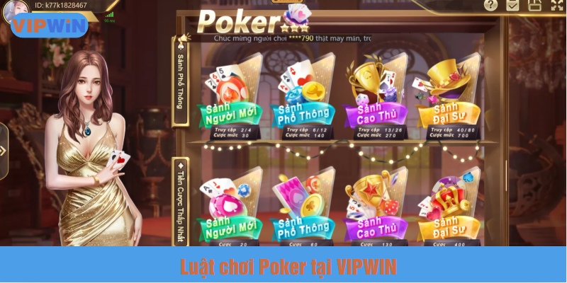 Luật chơi Poker cơ bản